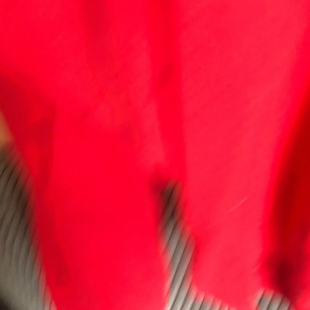 Men’s Red Polo-Style Top